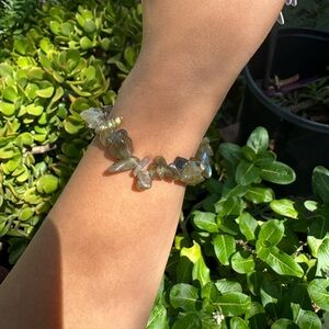 LABRADORITE CHOP BRACELET